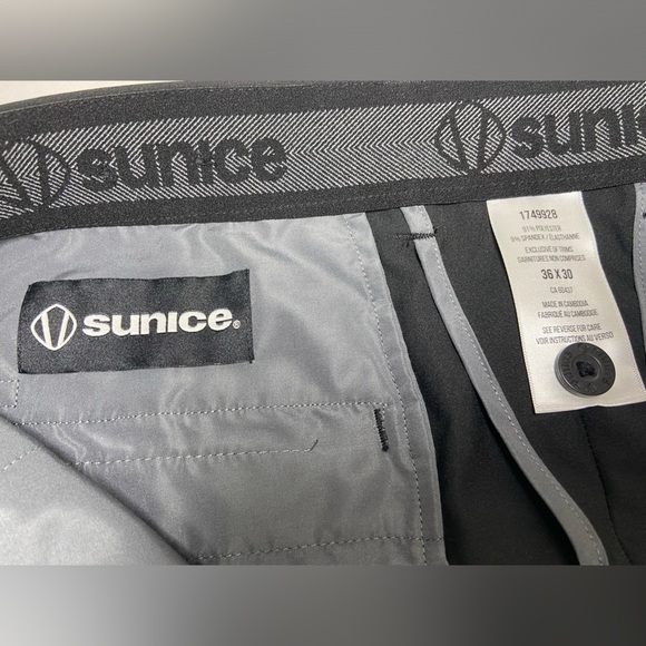 Men's Black Devin Coollite Stretch Pants / Dress Pants 36/30 - Picture 7 of 8